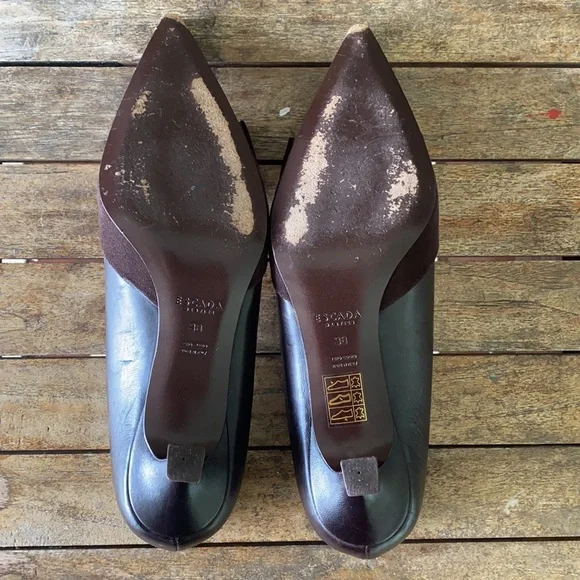 Escada Size 38 Pointy Toe Heel - Picture 8 of 10